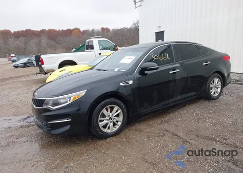 2016 Kia Optima Lx из США, поврежденный, VIN 5XXGT4L34GG025835